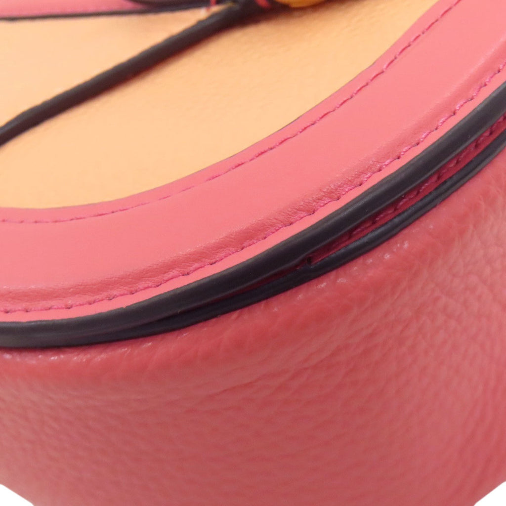Coach Pink Leather Shoulder Bag (Pre-Owned)