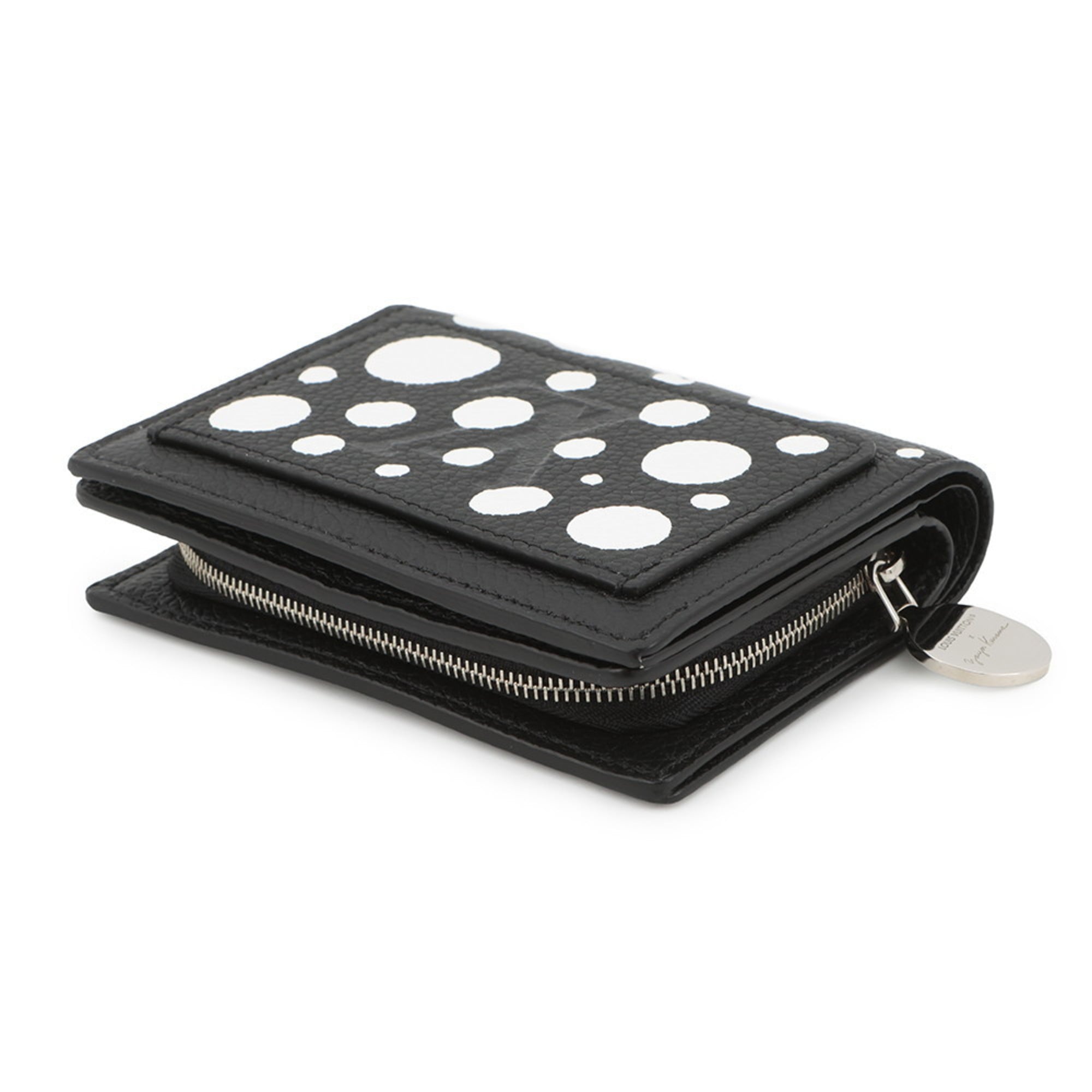 Louis Vuitton Dot Infinity (Yayoi Kusama) Black Noir Monogram Empreinte Wallet (Bi-Fold) (Pre-Owned)
