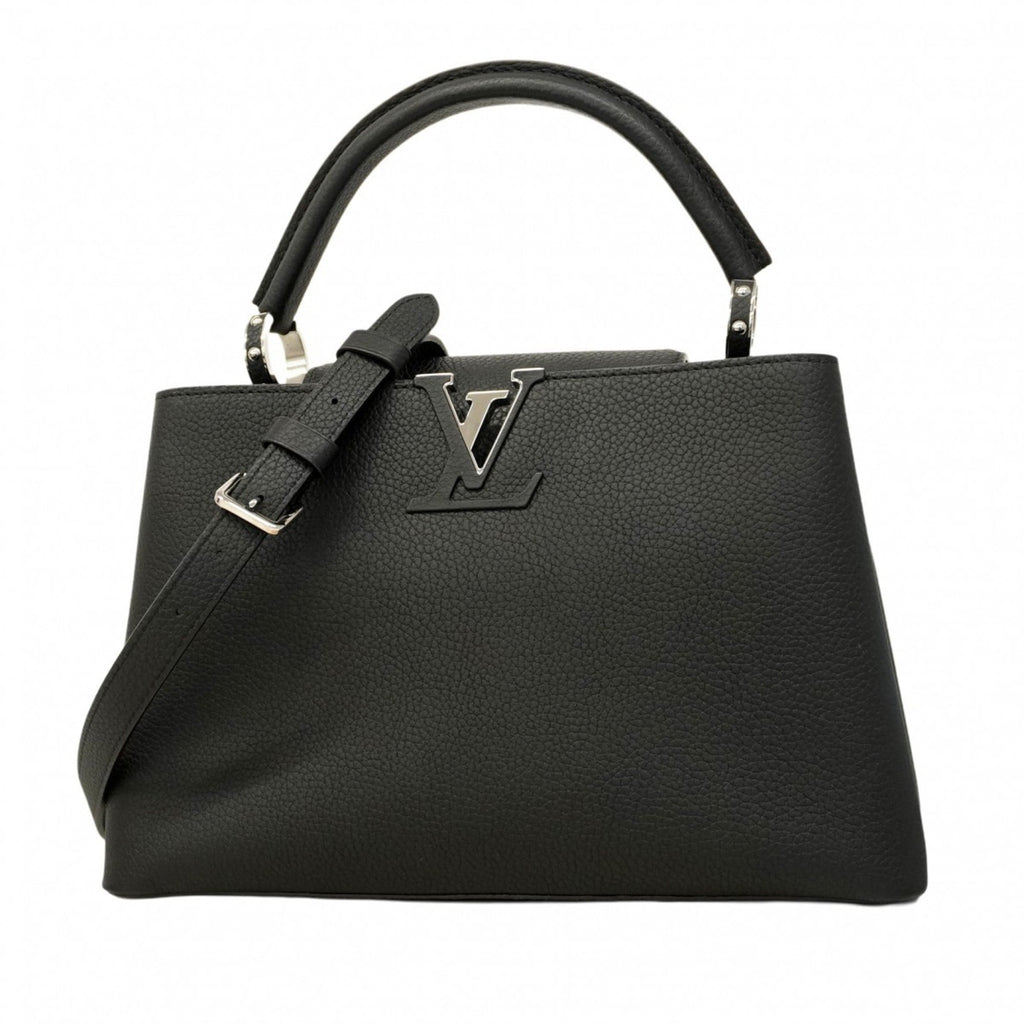 Louis Vuitton Noir Handbag (Pre-Owned)