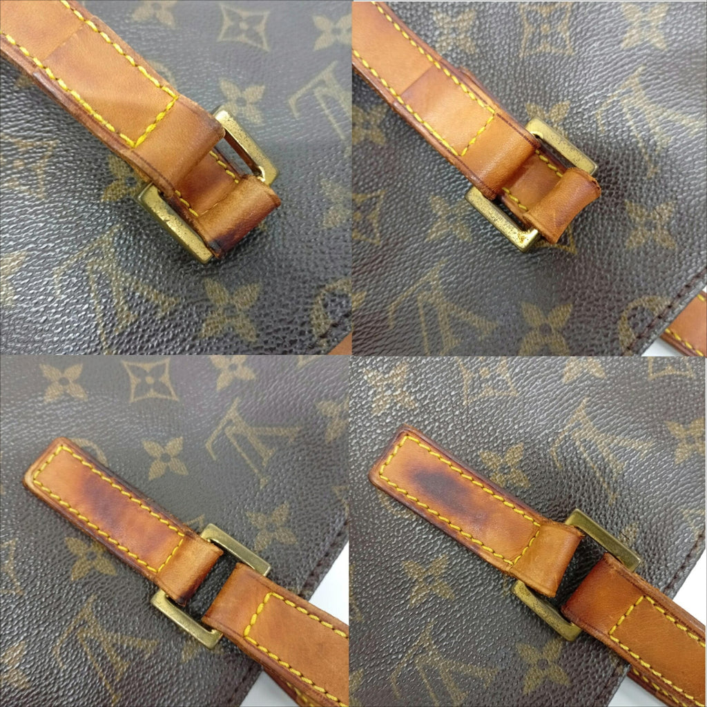Louis Vuitton Brown Monogram Shoulder Bag Tote Bag (Pre-Owned)