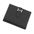 Hermes Black Epsom Leather Wallet (Bi-Fold) (Pre-Owned)