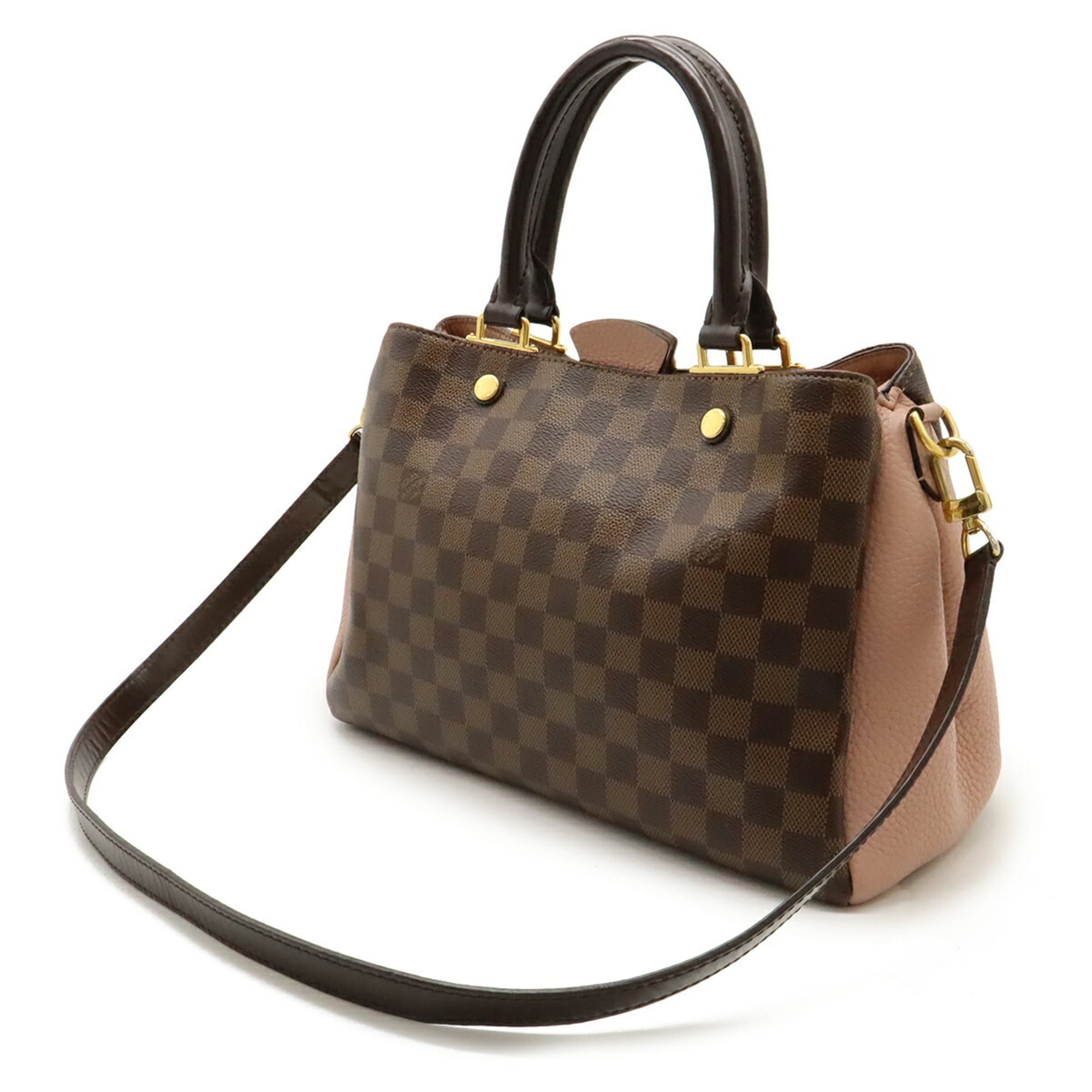 Louis Vuitton Black Magnolia Pvc Leather Handbag Shoulder Bag Tote Bag (Pre-Owned)