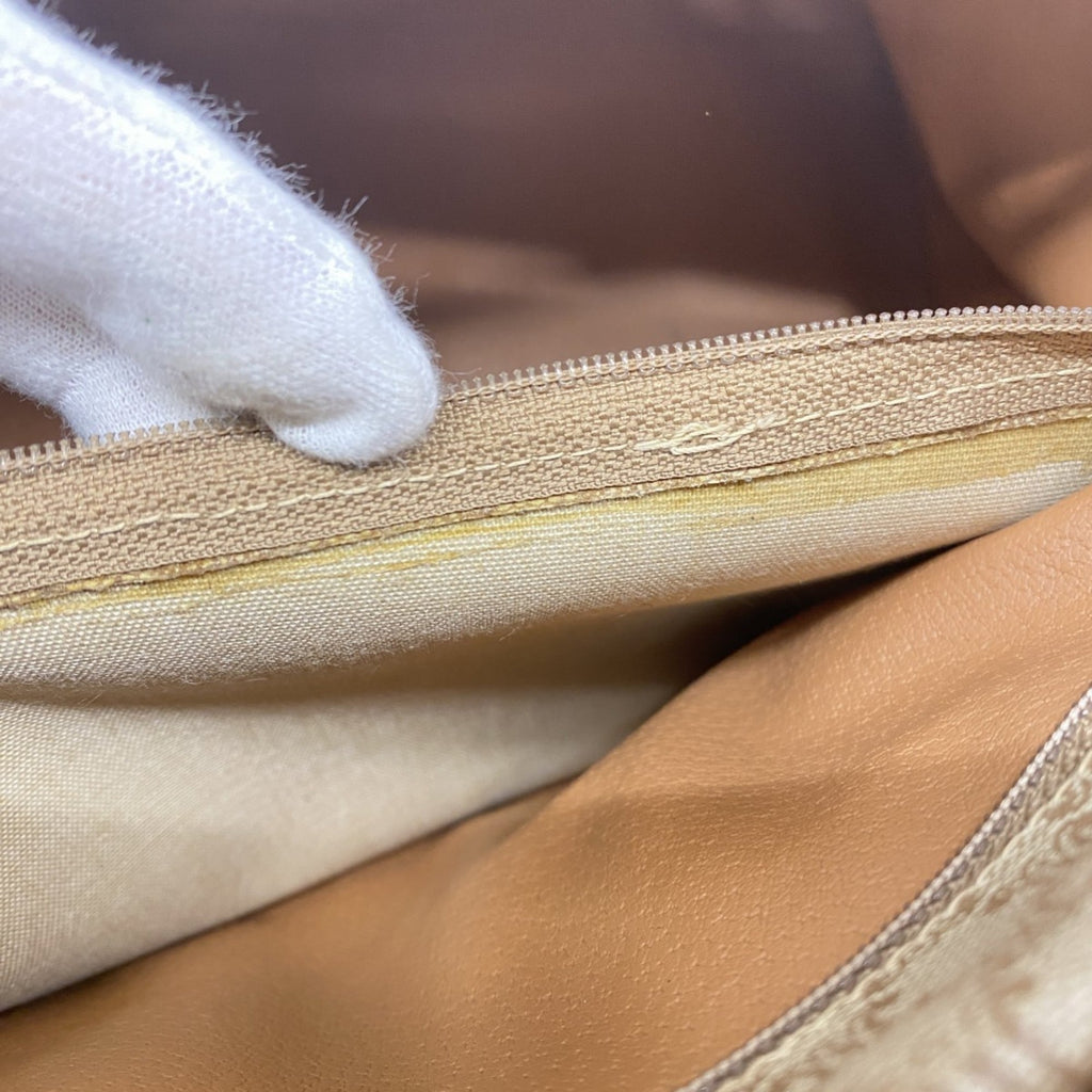Celine Brown Pvc Handbag (Pre-Owned)