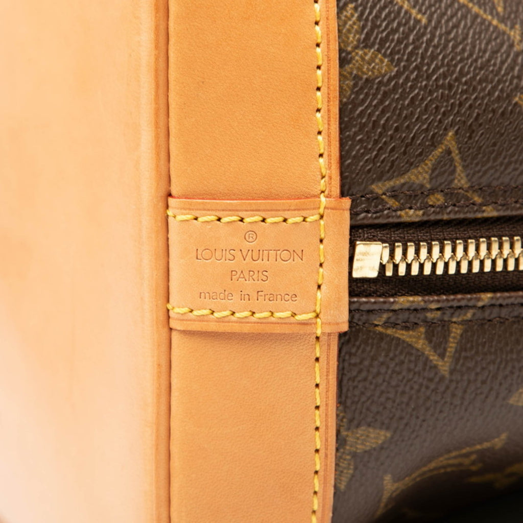 Louis Vuitton Brown Pvc Leather Handbag (Pre-Owned)
