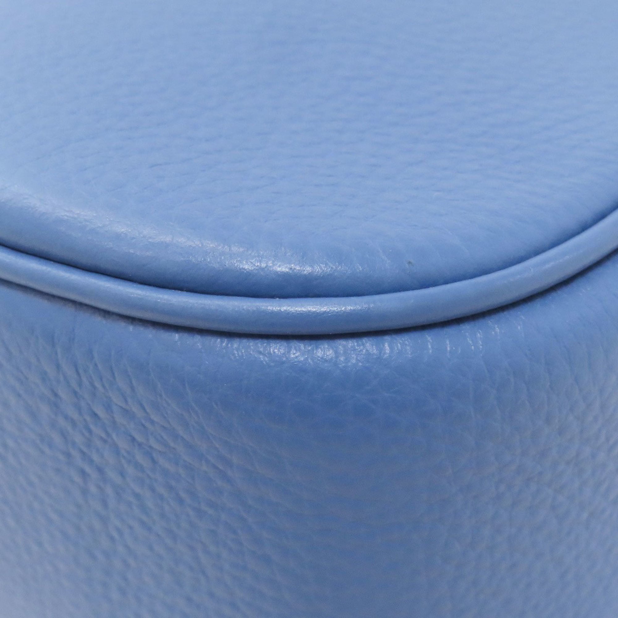 Coach Blue Leather Shoulder Bag (Pre-Owned)