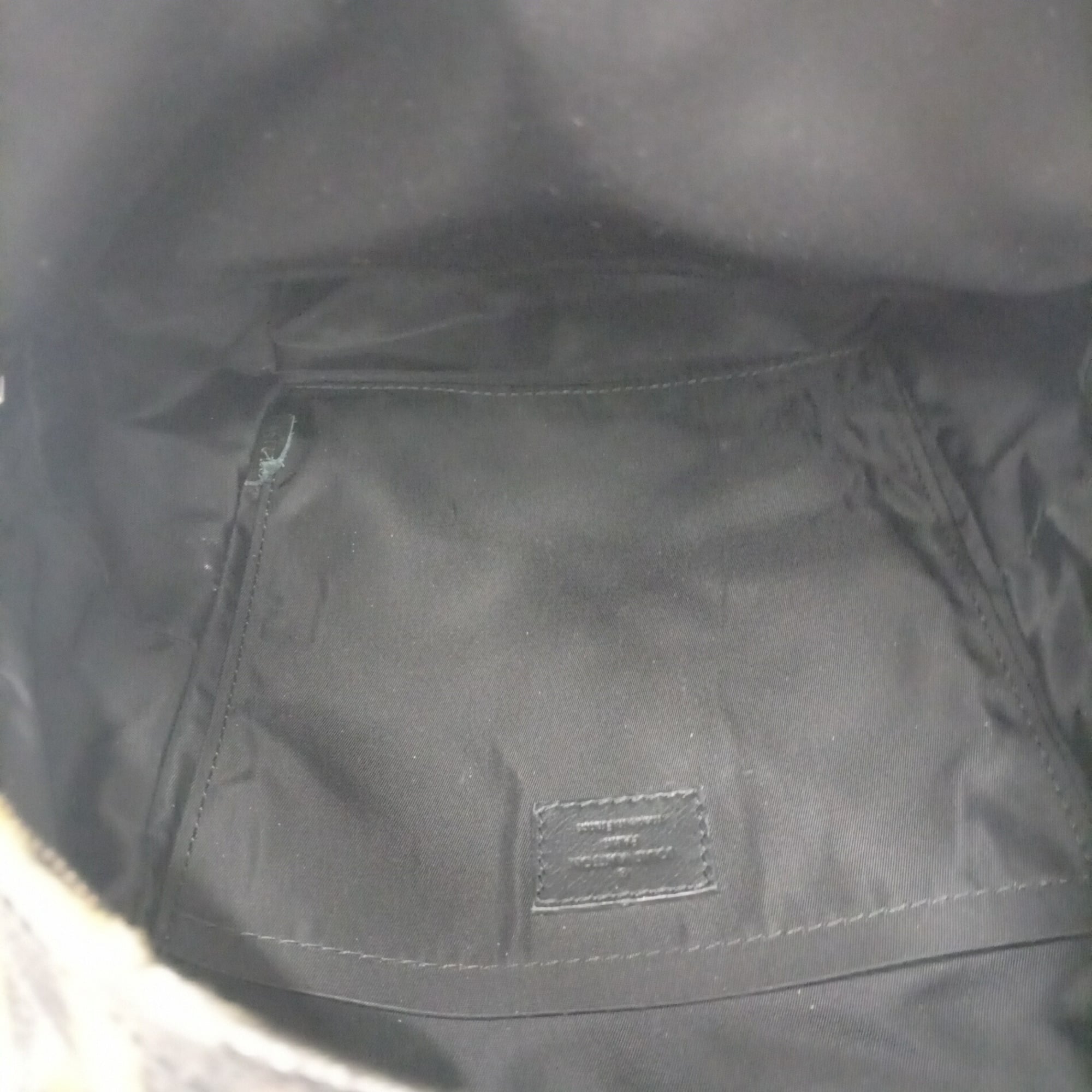 Louis Vuitton Black Brown Leopard Pvc Coated Canvas Leather Backpack (Pre-Owned)