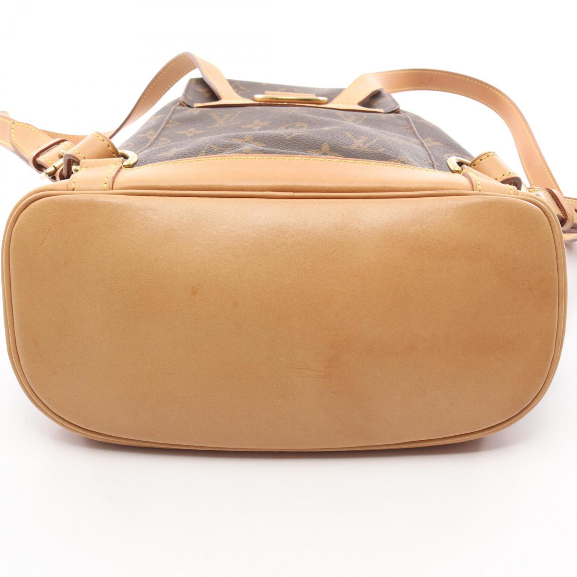 Louis Vuitton Brown Pvc Leather Backpack (Pre-Owned)