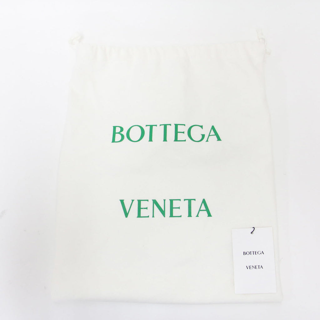 Bottega Veneta Black Leather Handbag Shoulder Bag (Pre-Owned)