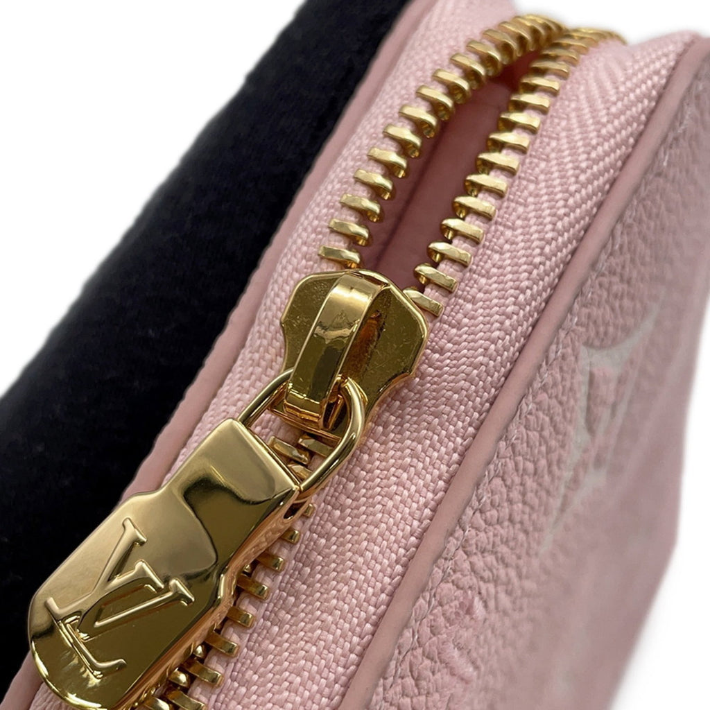 Louis Vuitton Monogram Empreinte Pink Monogram Empreinte Long Wallet (Bi-Fold) (Pre-Owned)