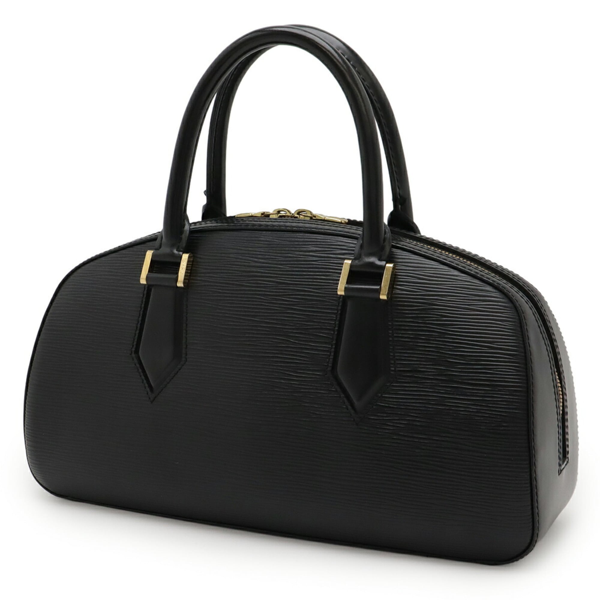 Louis Vuitton Epi Black Noir Epi Leather Handbag (Pre-Owned)