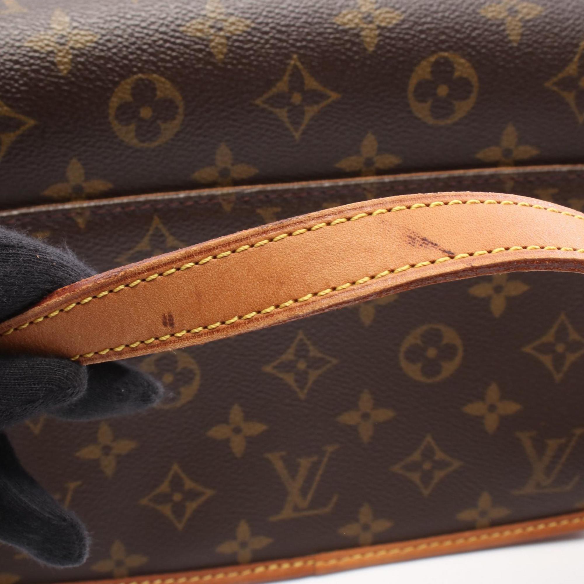Louis Vuitton Brown Coated Canvas Pvc Leather Monogram Shoulder Bag (Pre-Owned)