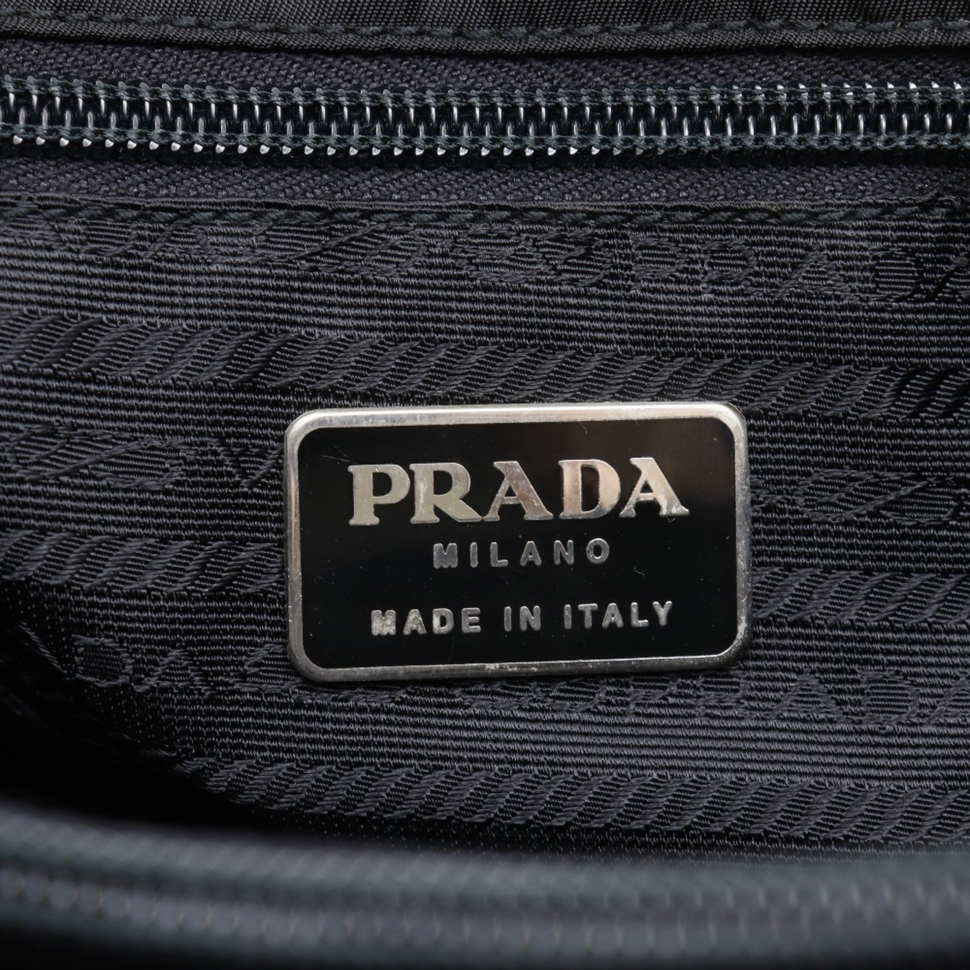 Prada Black Nylon Tote Bag (Pre-Owned)