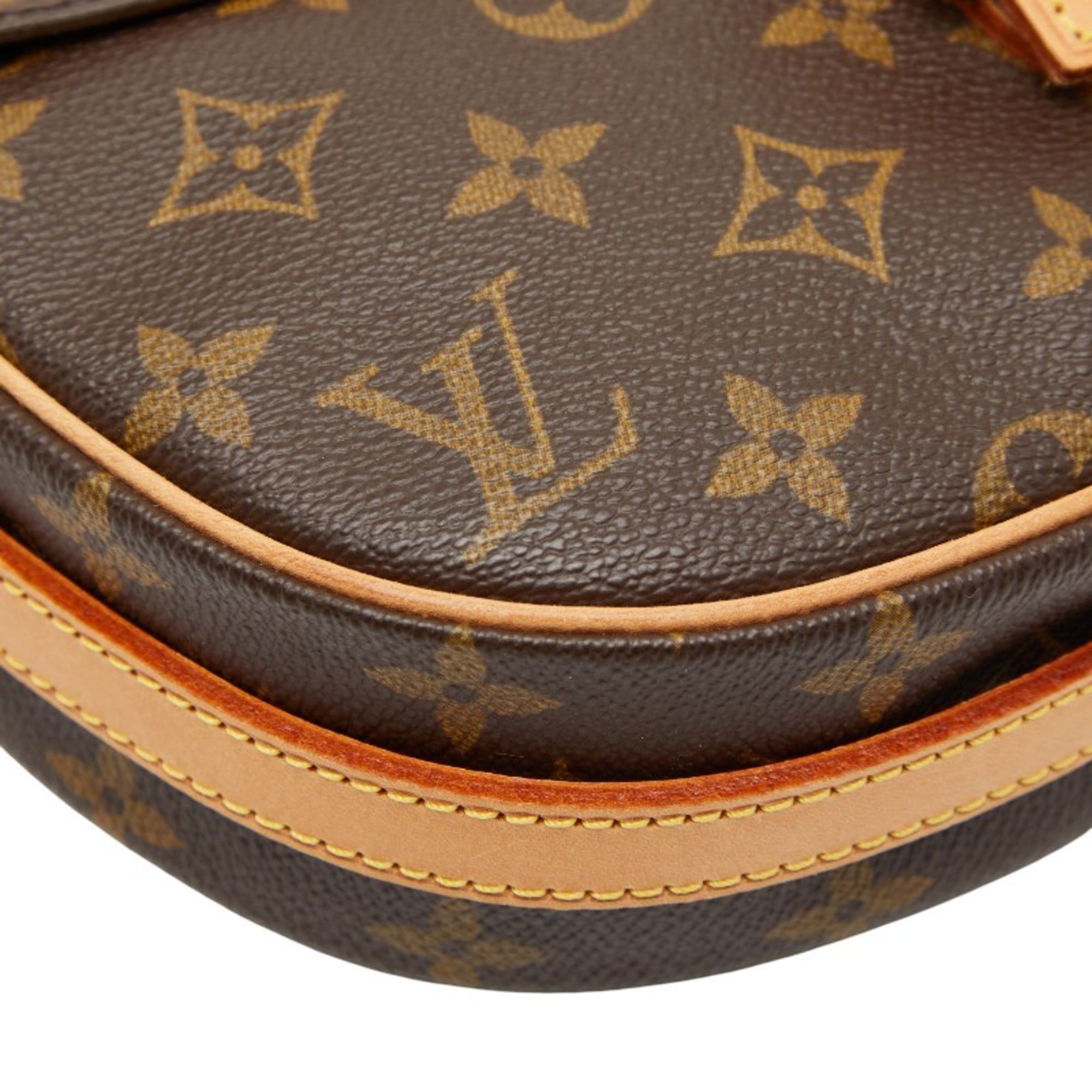 Louis Vuitton Brown Pvc Leather Shoulder Bag (Pre-Owned)