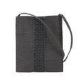 Hermes Gray Canvas Pochette Shoulder Bag (Pre-Owned)