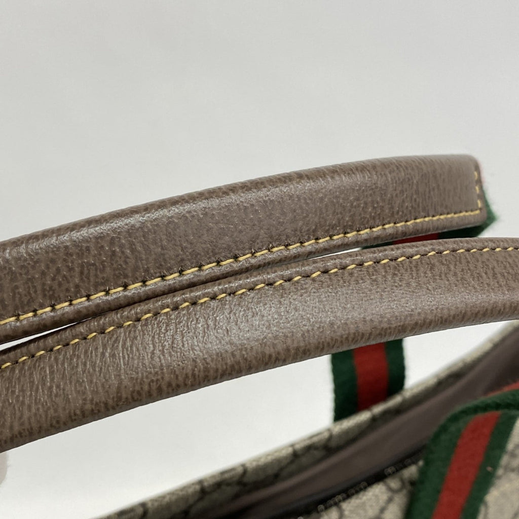 Gucci Brown Pvc Tote Bag (Pre-Owned)