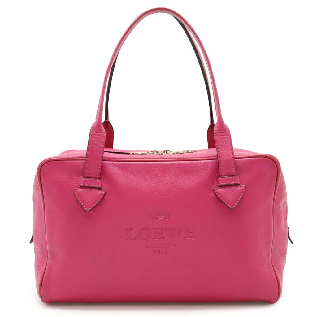 Loewe Pink Leather Handbag (Pre-Owned)
