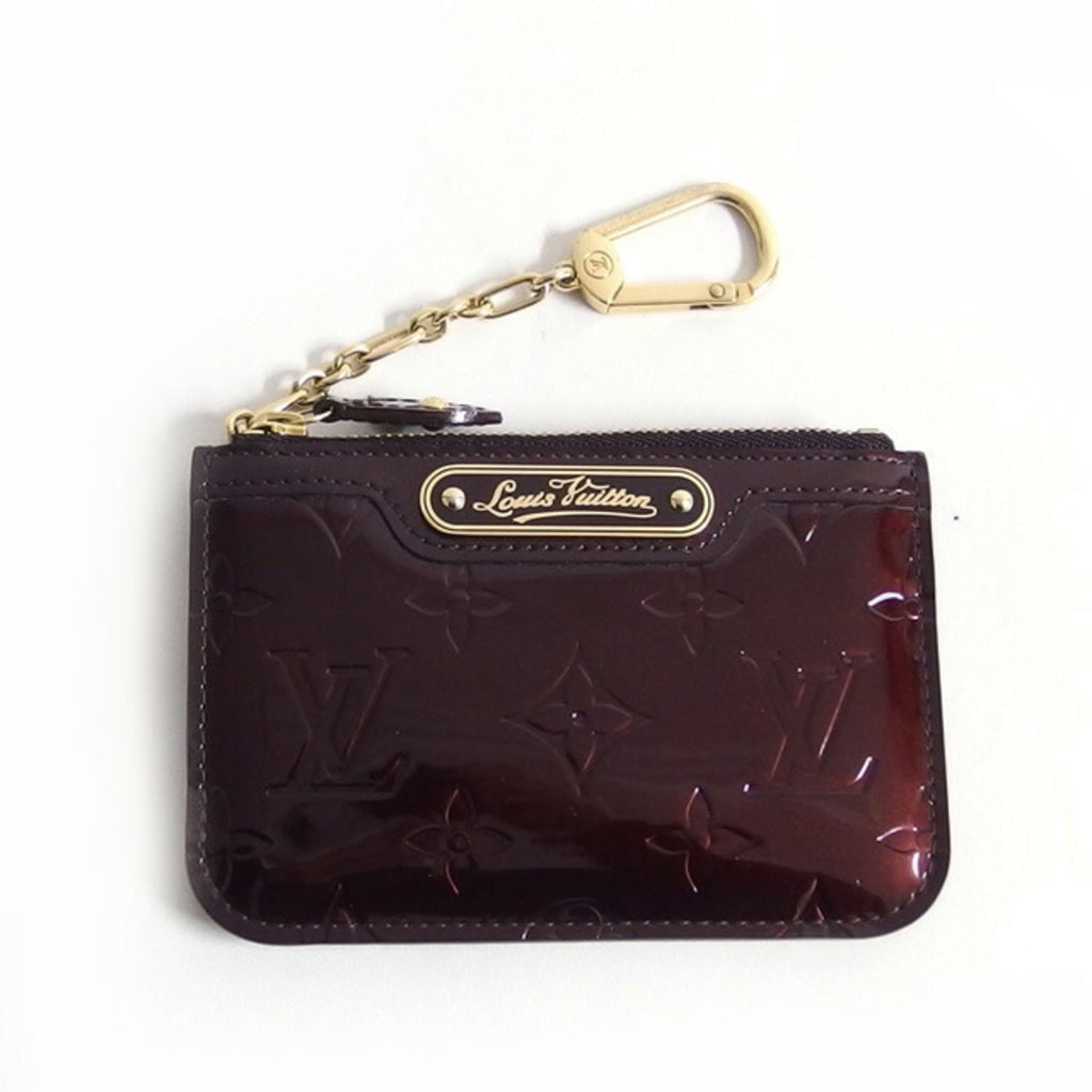 Louis Vuitton Amarante Patent Leather Checkbook Holder (Pre-Owned)