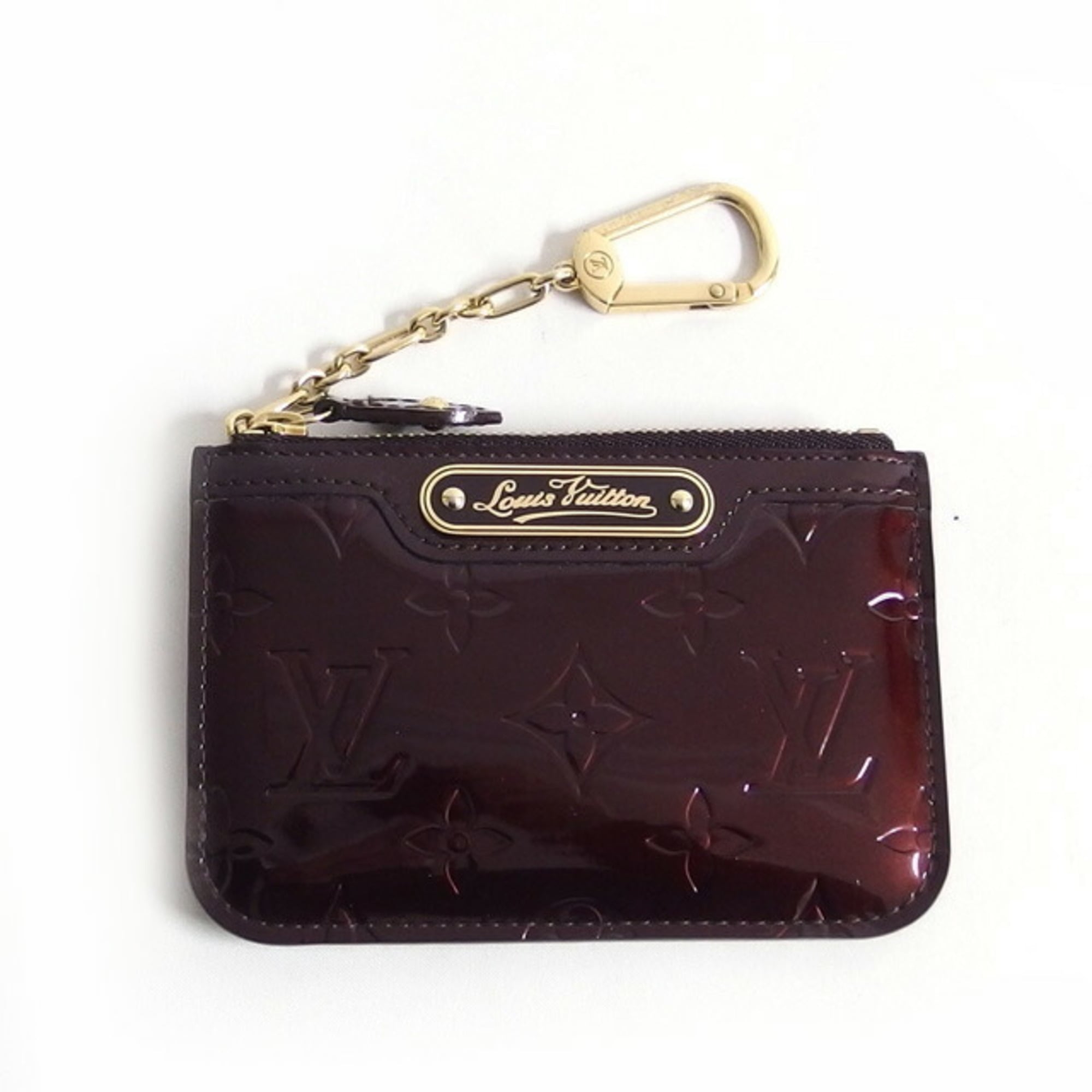Louis Vuitton Amarante Patent Leather Checkbook Holder (Pre-Owned)
