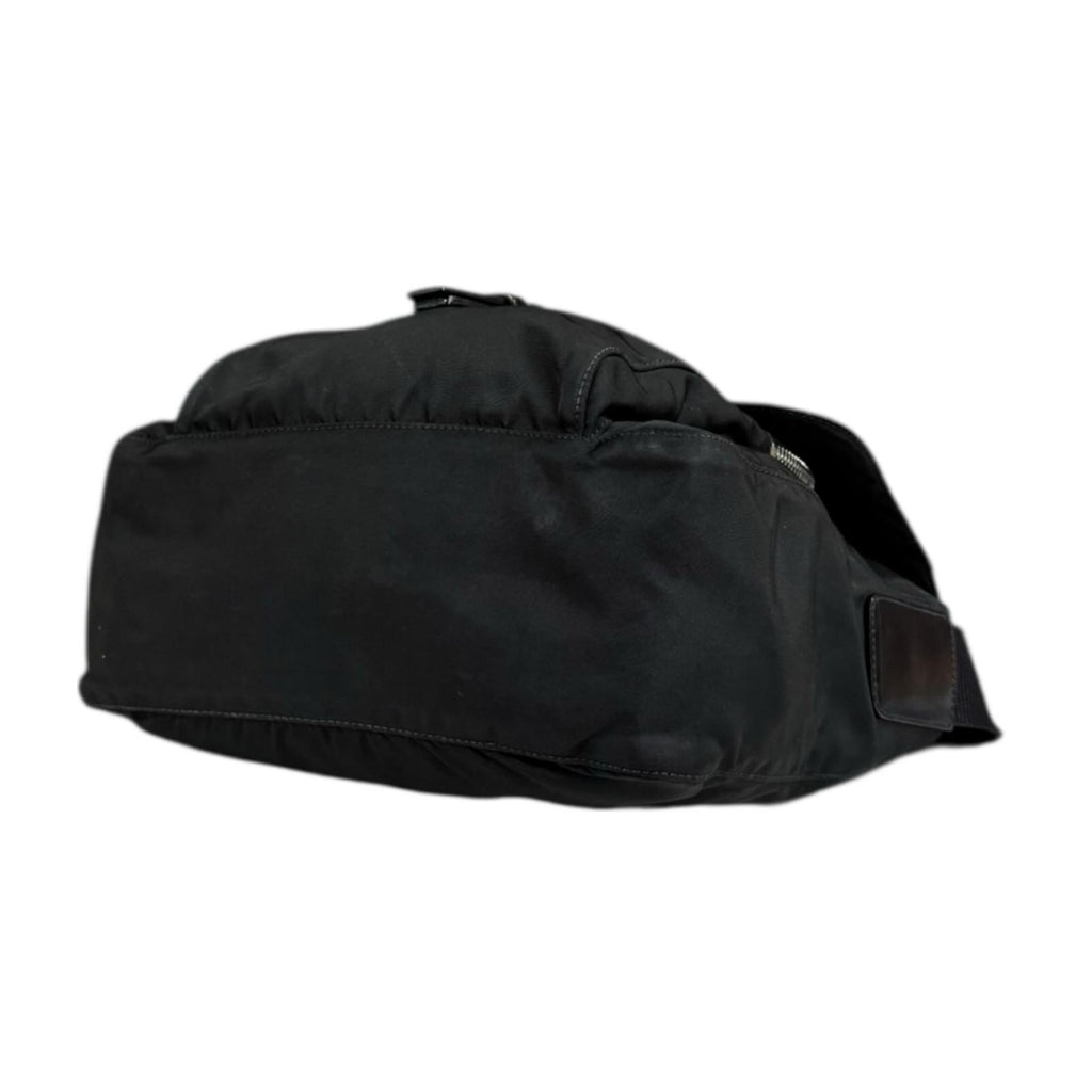 Prada Black Nylon Shoulder Bag (Pre-Owned)