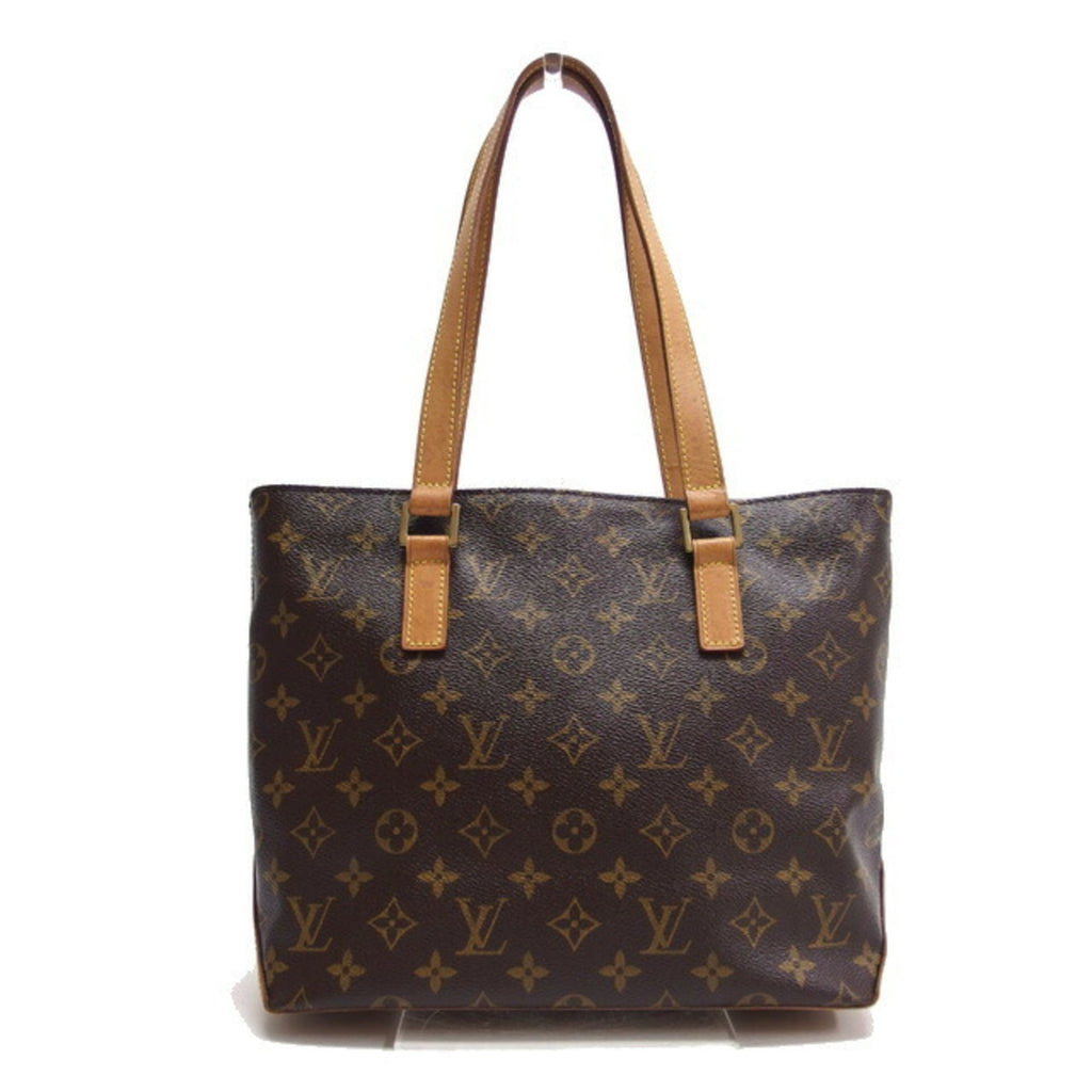 Louis Vuitton Brown Monogram Canvas Handbag Shoulder Bag Tote Bag (Pre-Owned)