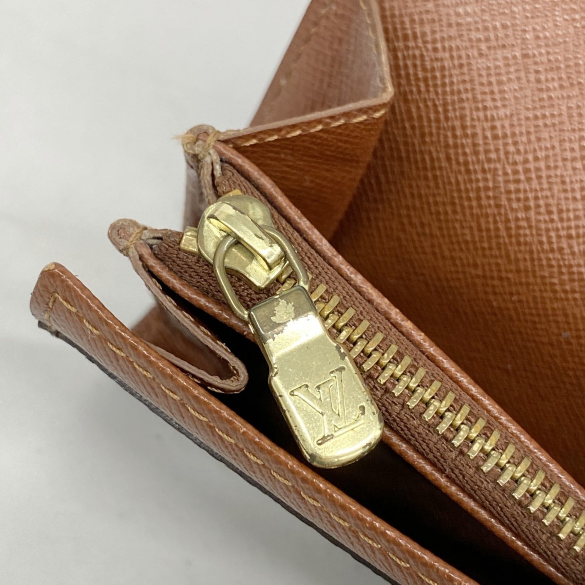 Louis Vuitton Brown Coin Purse/Coin Case (Pre-Owned)