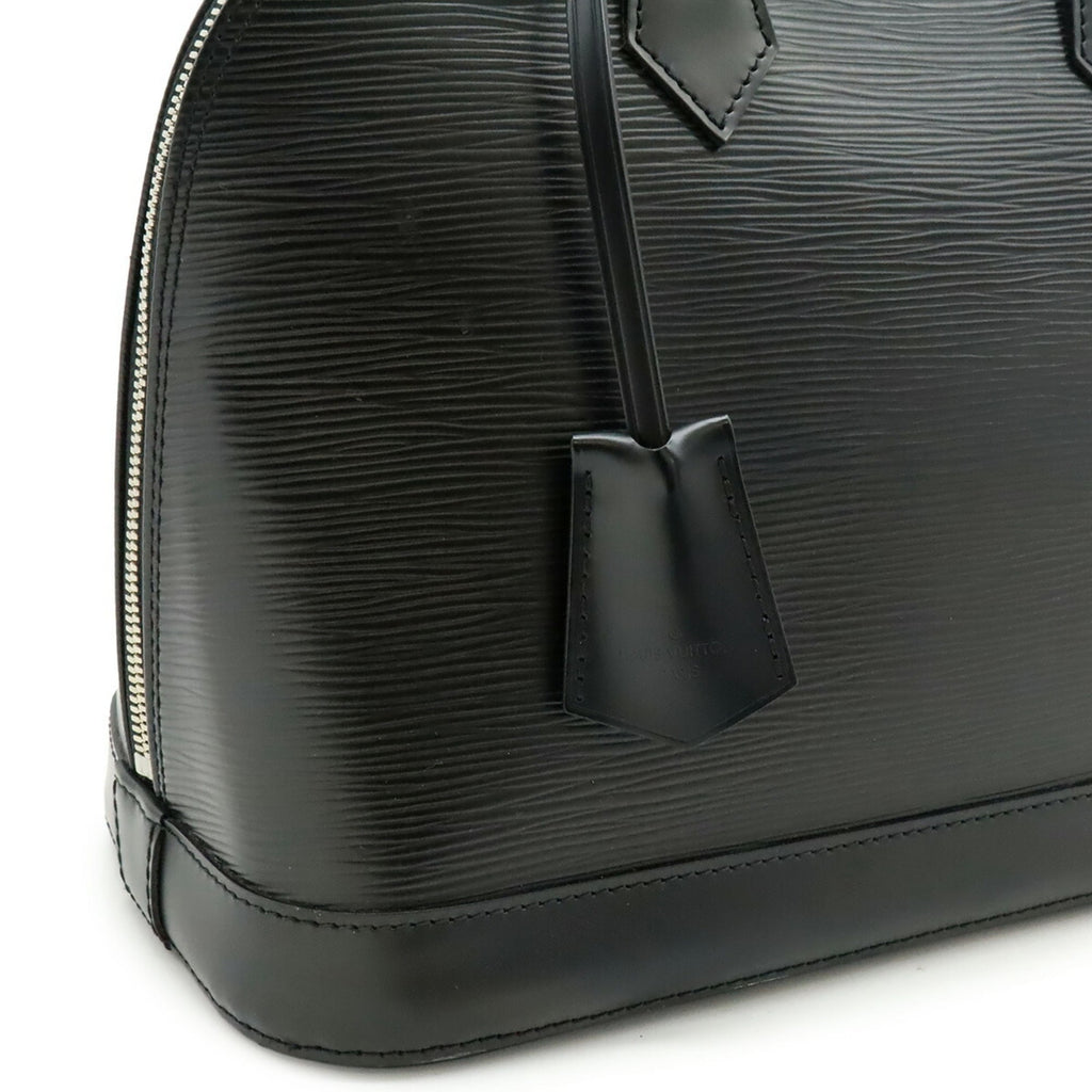 Louis Vuitton Epi Black Noir Epi Leather Handbag (Pre-Owned)