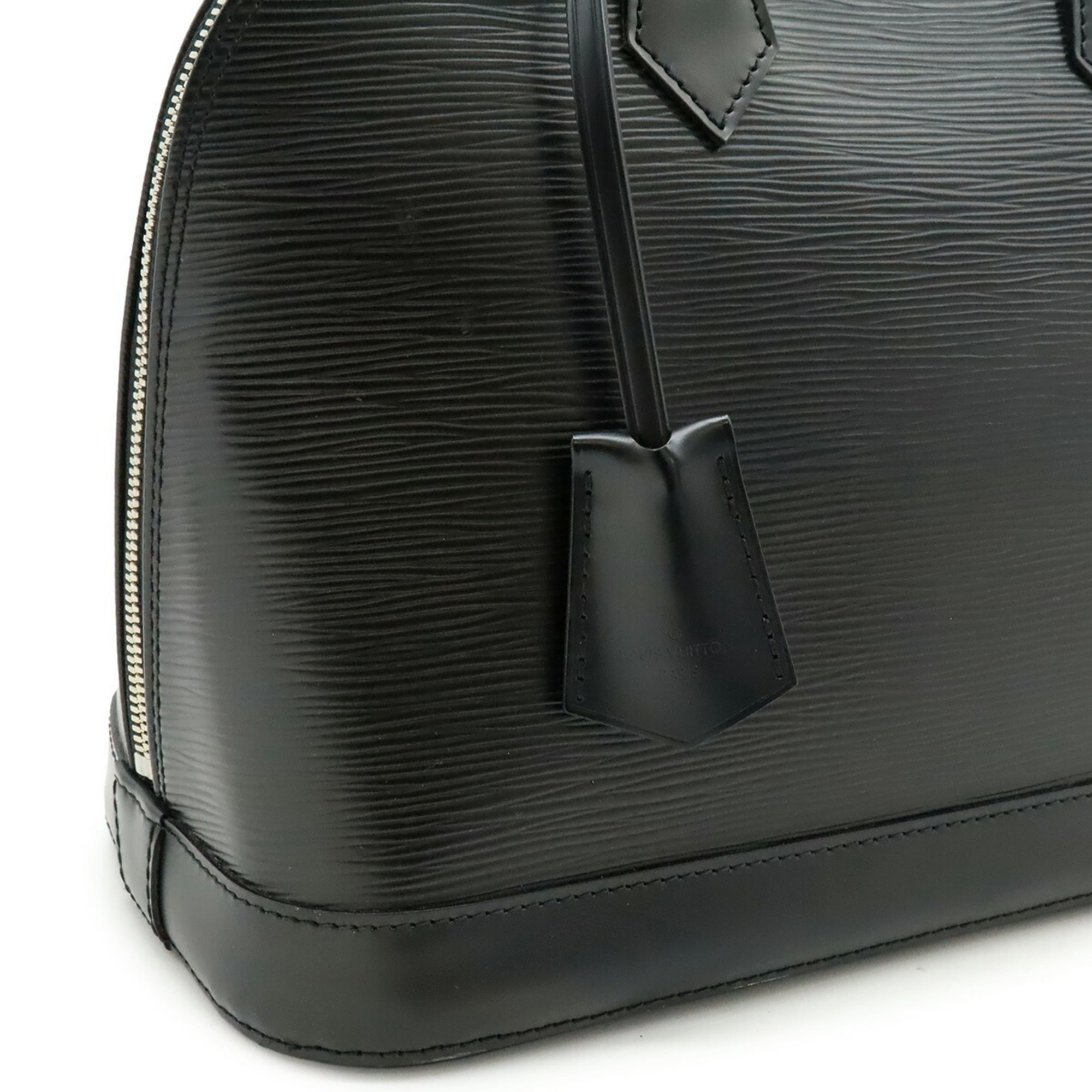 Louis Vuitton Epi Black Noir Epi Leather Handbag (Pre-Owned)