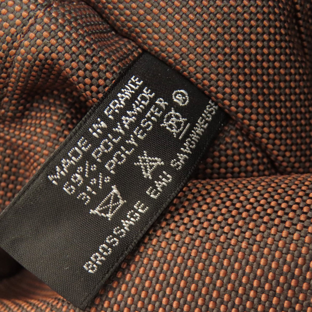 Hermes Brown Canvas Backpack (Pre-Owned)