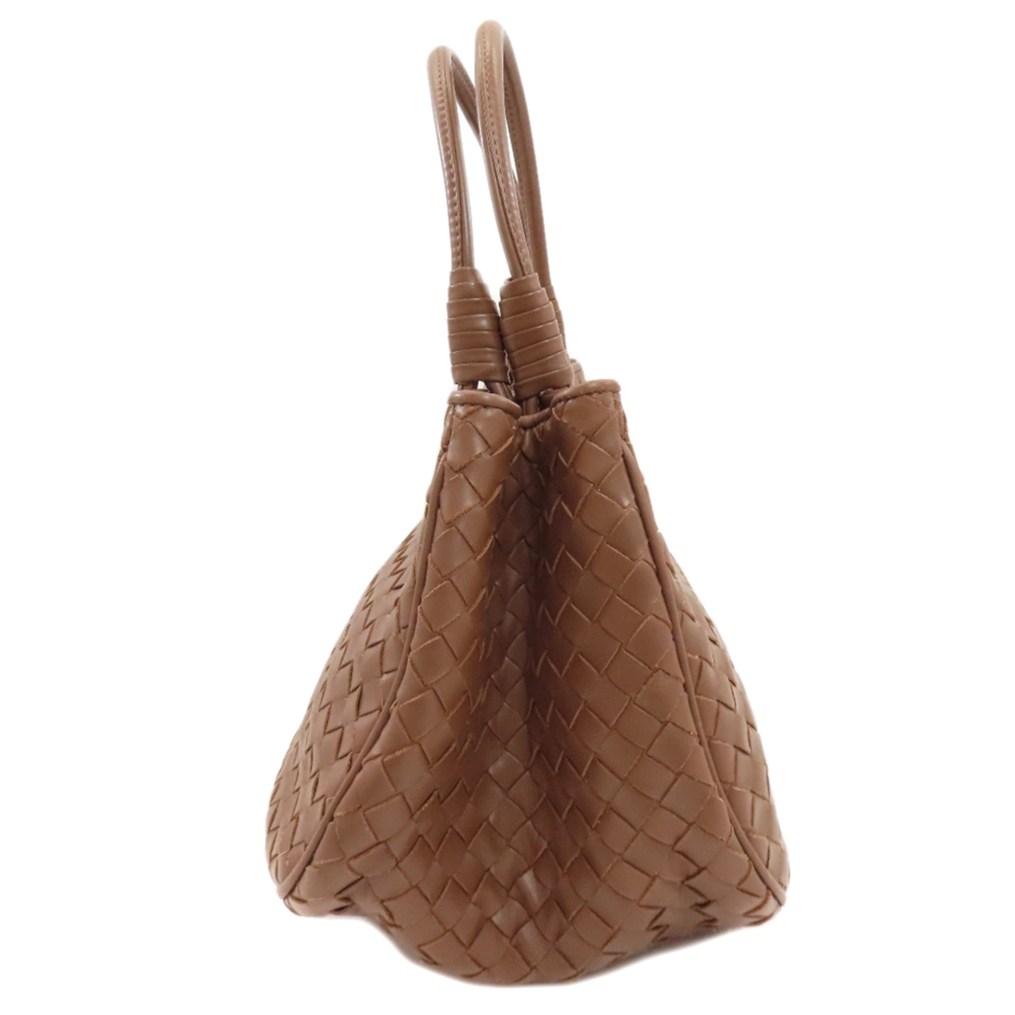 Bottega Veneta Brown Leather Tote Bag (Pre-Owned)