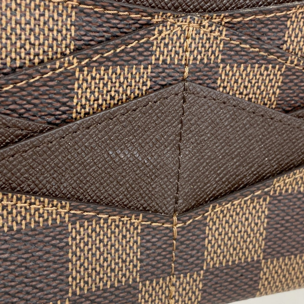 Louis Vuitton Ebene Long Wallet (Bi-Fold) (Pre-Owned)