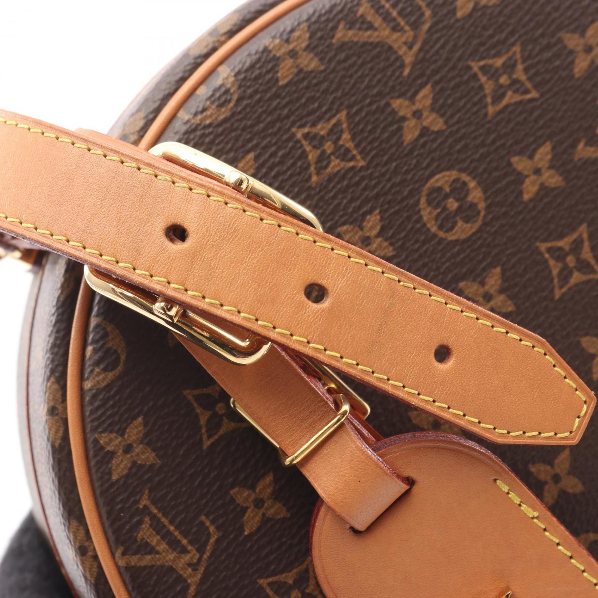 Louis Vuitton Brown Coated Canvas Monogram Pvc Leather Handbag (Pre-Owned)