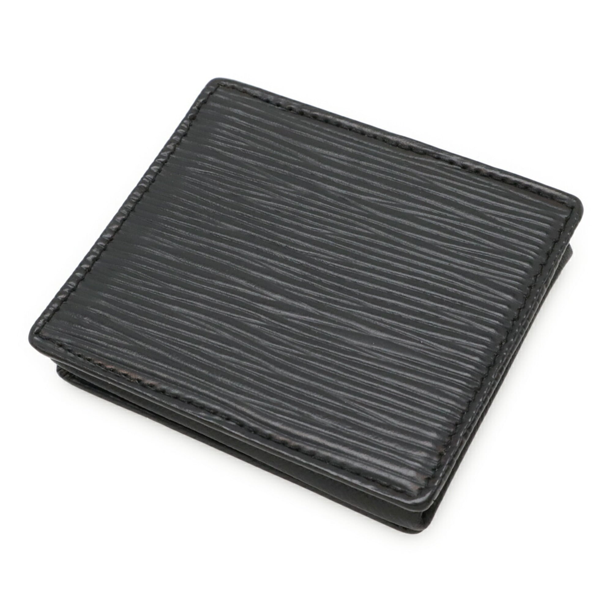 Louis Vuitton Epi Black Noir Epi Leather Coin Purse/Coin Case (Pre-Owned)
