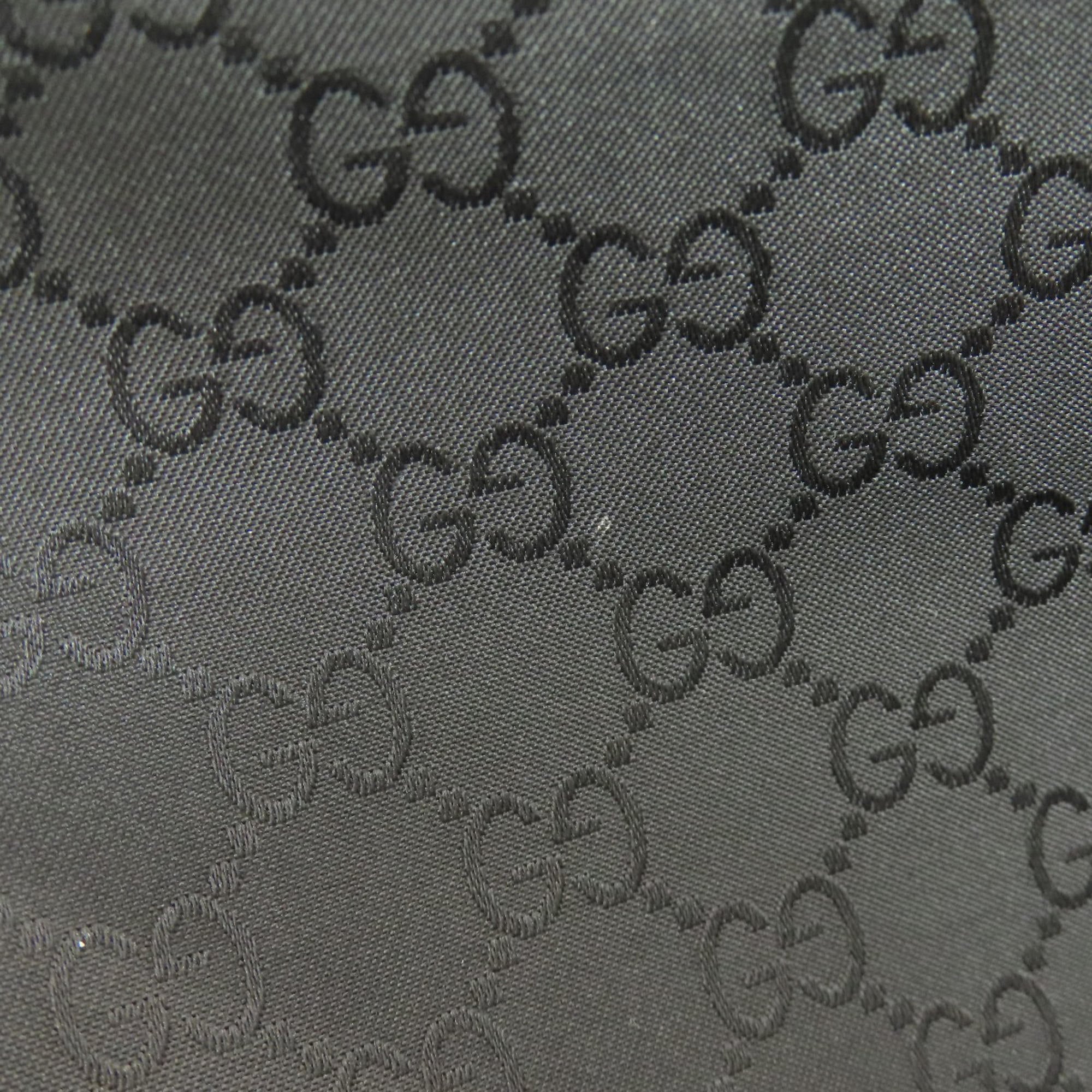 Gucci Black Nylon Tote Bag (Pre-Owned)