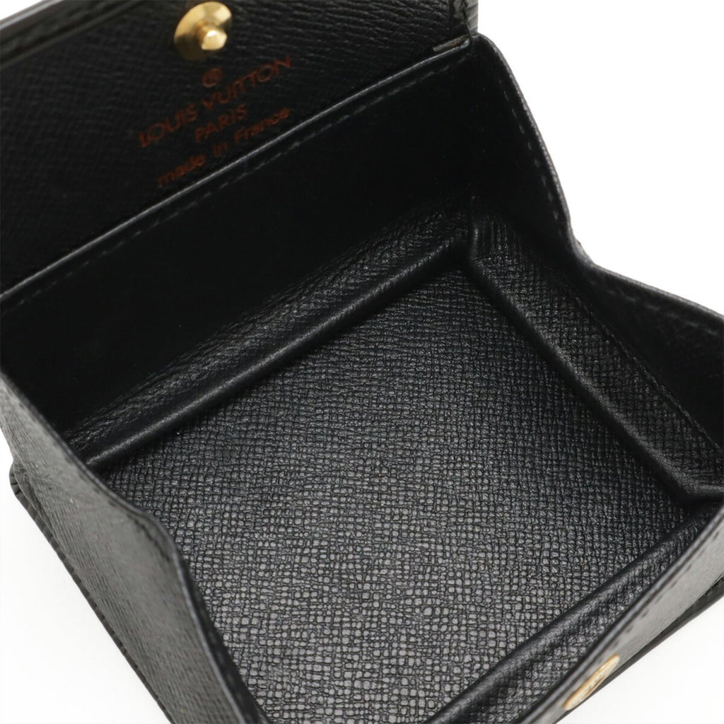 Louis Vuitton Epi Black Noir Epi Leather Coin Purse/Coin Case (Pre-Owned)