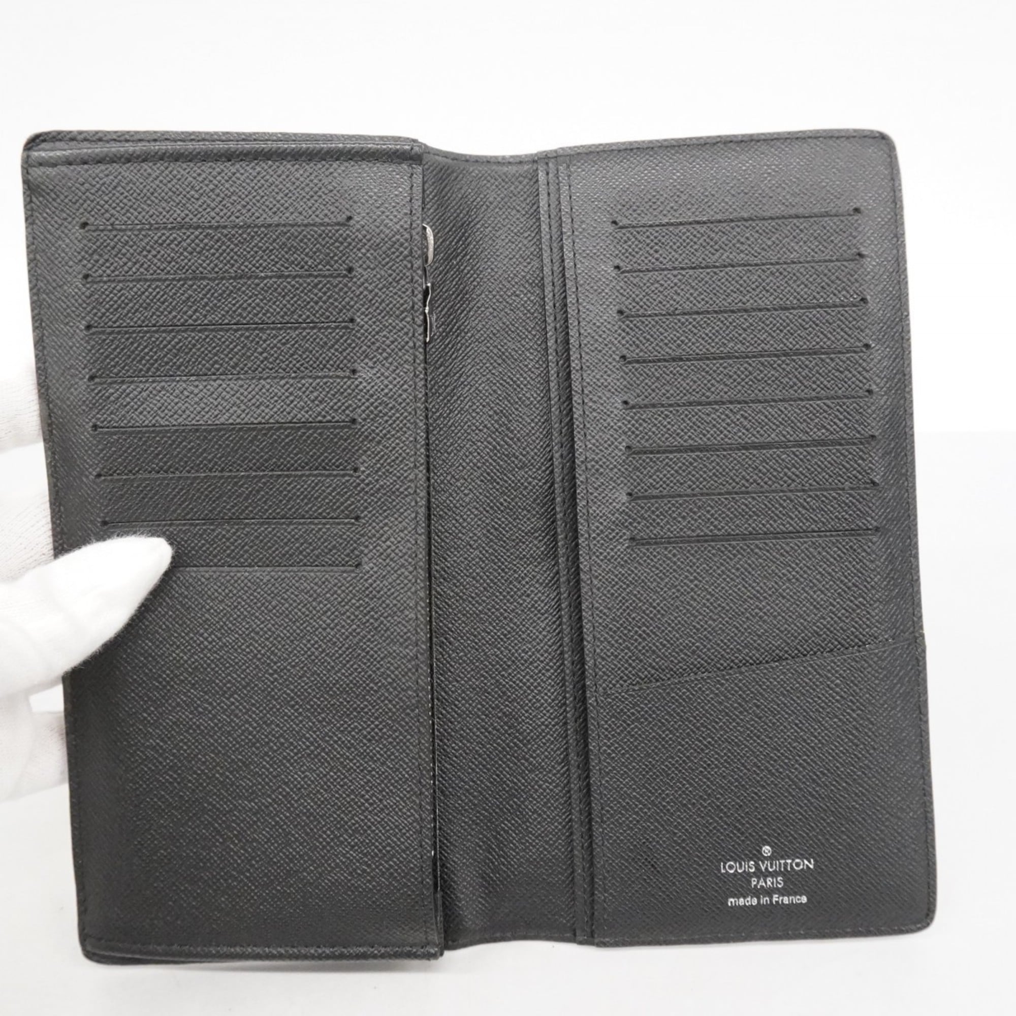 Louis Vuitton Black Long Wallet (Bi-Fold) (Pre-Owned)