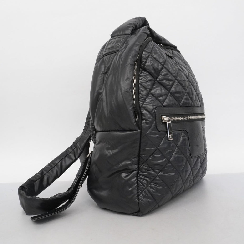 Chanel Black Nylon Backpack (Pre-Owned)