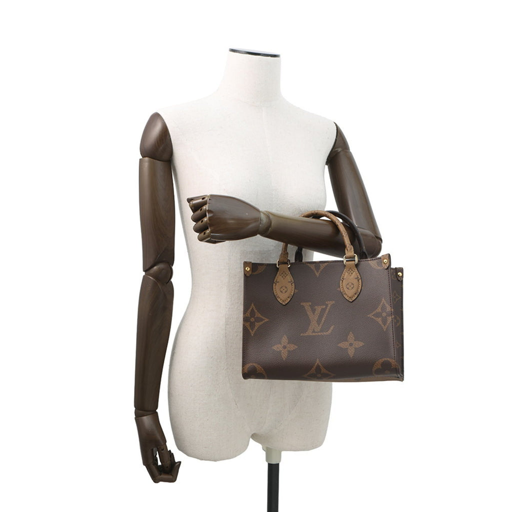 Louis Vuitton Monogram Reverse Monogram Monogram Reverse Red Color Monogram Reverse Monogram Handbag Shoulder Bag (Pre-Owned)