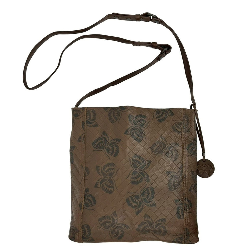 Bottega Veneta Brown Leather Shoulder Bag (Pre-Owned)