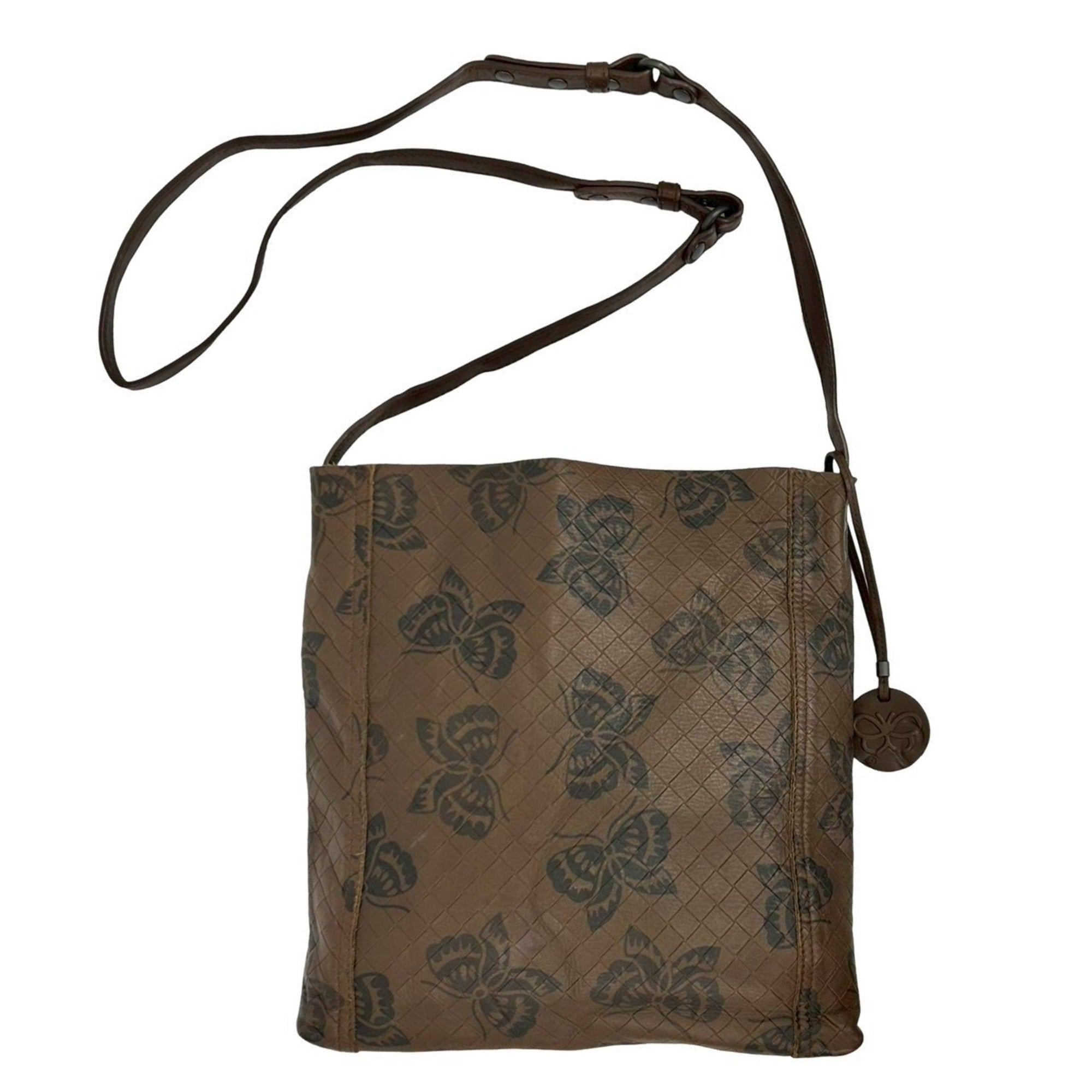 Bottega Veneta Brown Leather Shoulder Bag (Pre-Owned)