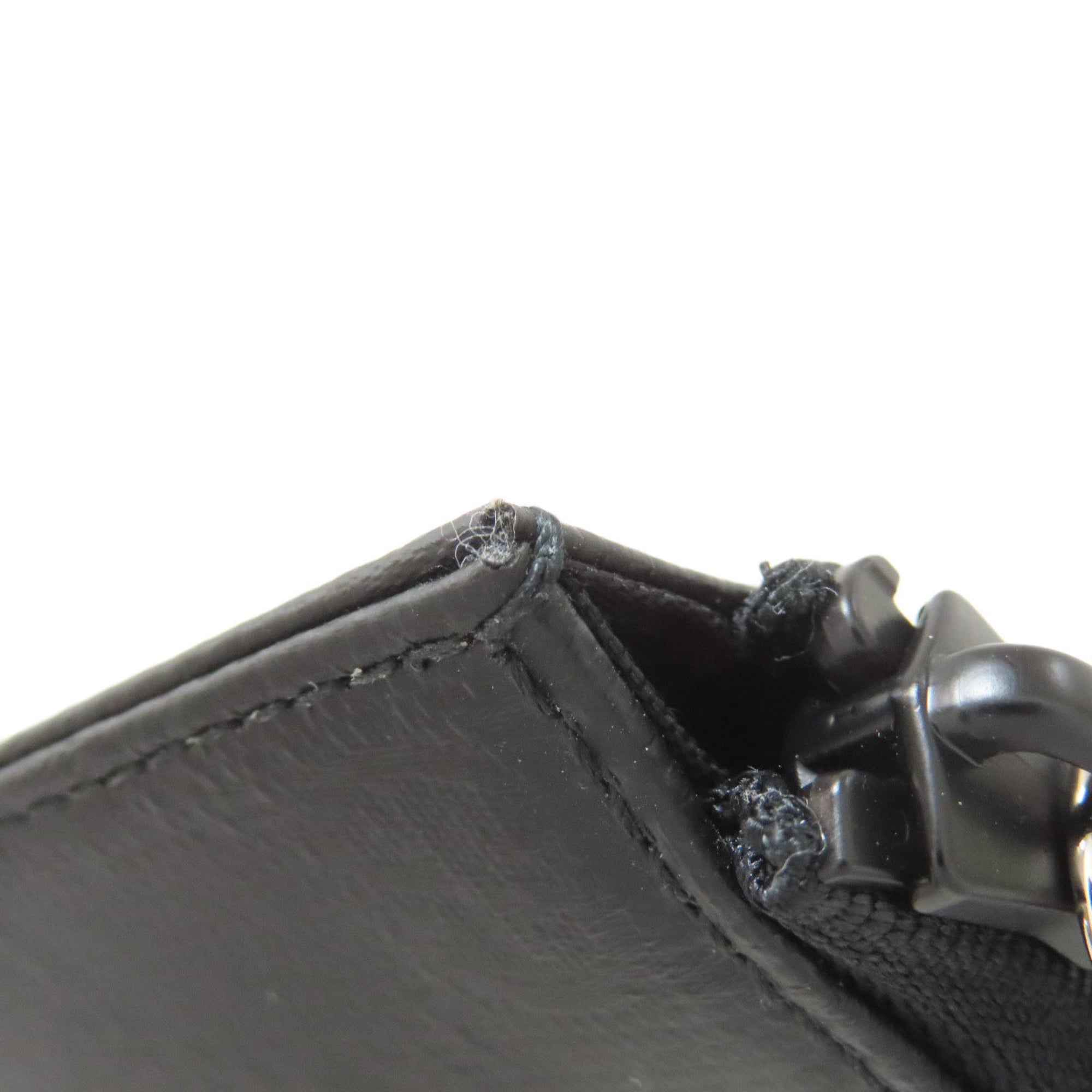 Gucci Black Leather Pouch (Pre-Owned)