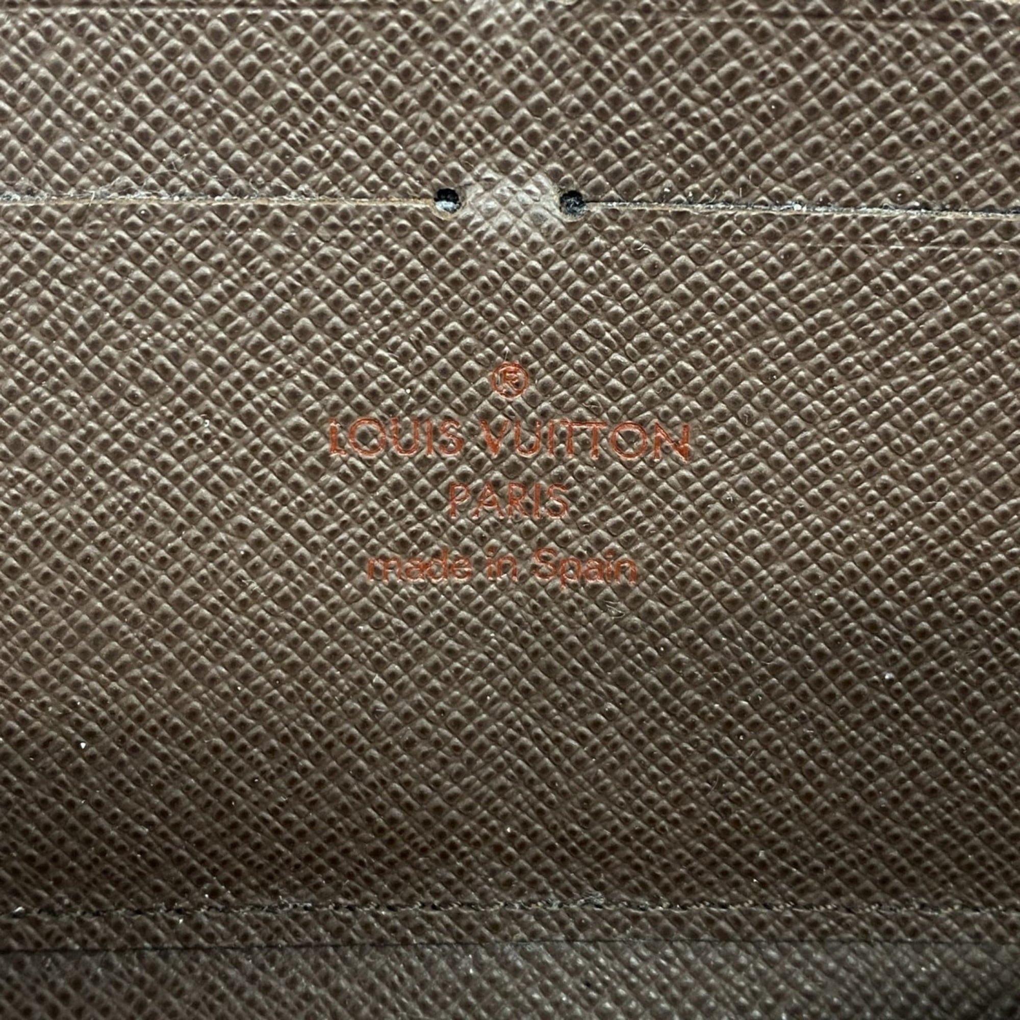 Louis Vuitton Ebene Long Wallet (Bi-Fold) (Pre-Owned)