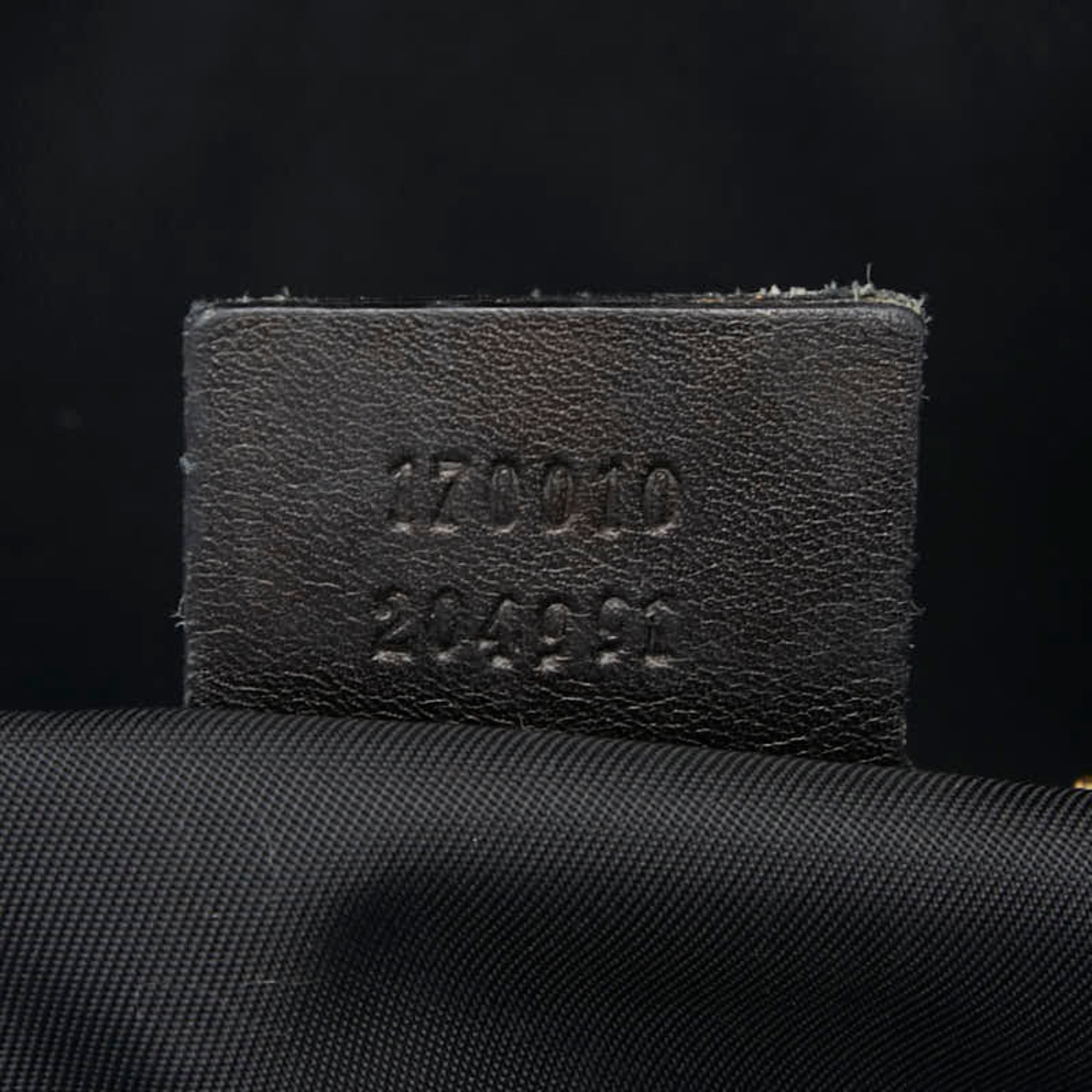 Gucci Black Leather Tote Bag (Pre-Owned)