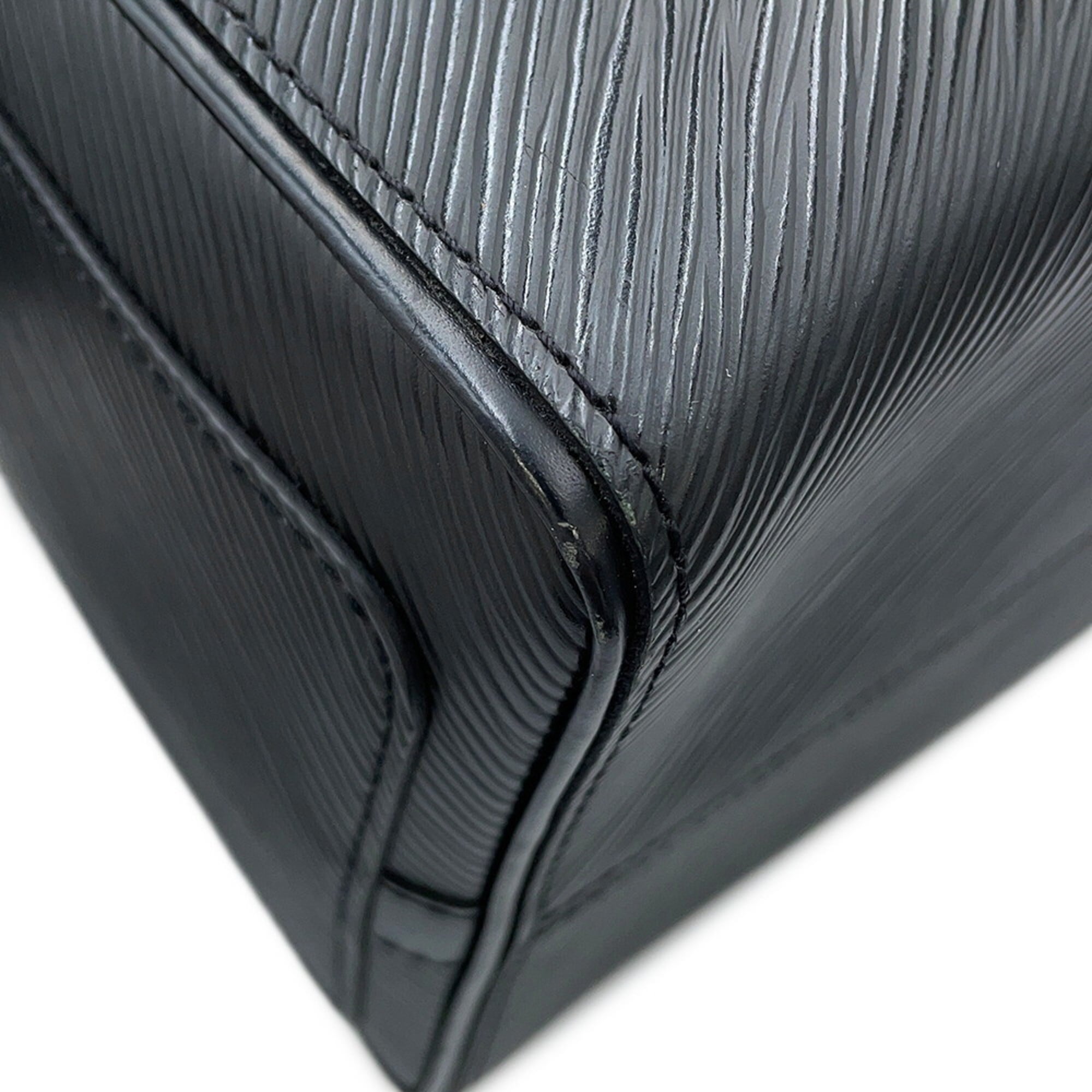 Louis Vuitton Black Noir Epi Leather Handbag (Pre-Owned)
