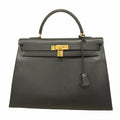 Hermes Black Ardennes Leather Handbag (Pre-Owned)