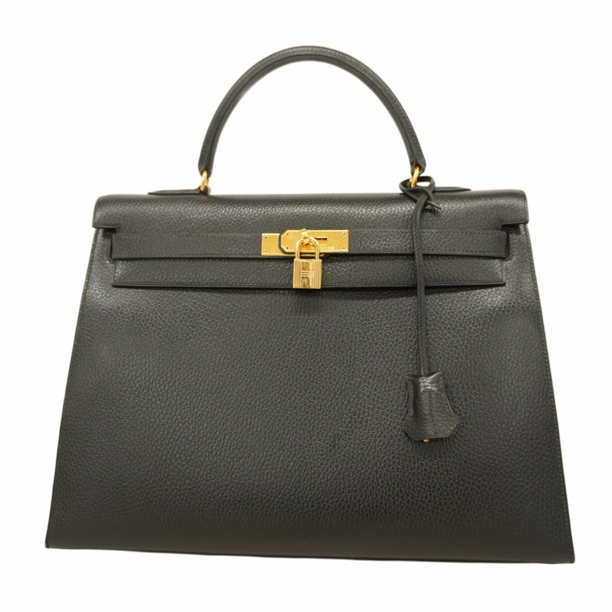 Hermes Black Ardennes Leather Handbag (Pre-Owned)