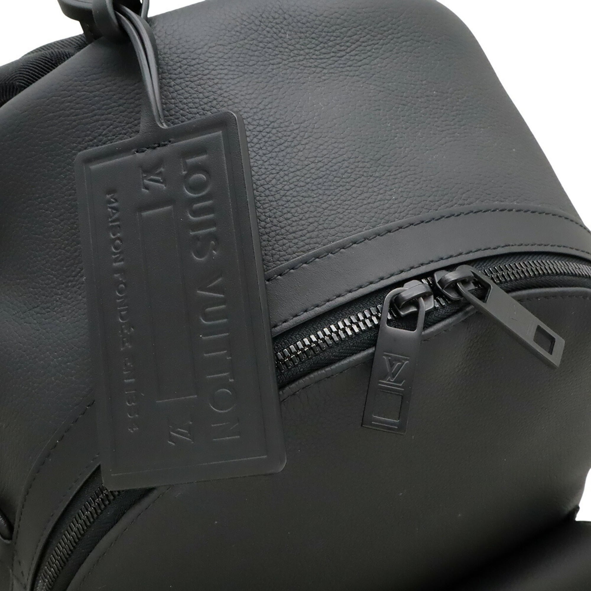 Louis Vuitton Black Noir Backpack (Pre-Owned)