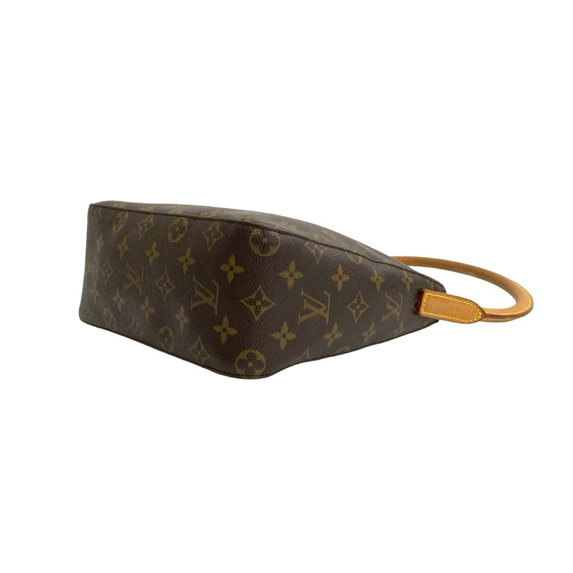 Louis Vuitton Brown Leather Pvc Shoulder Bag (Pre-Owned)