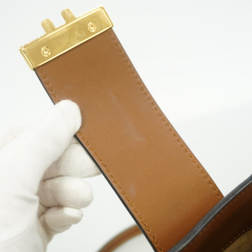 Gucci Brown Pvc Shoulder Bag (Pre-Owned)