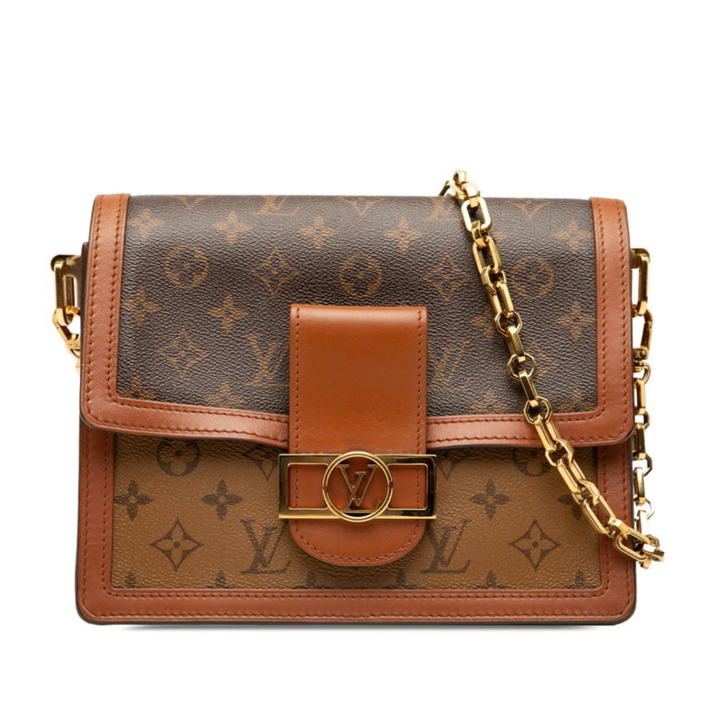 Louis Vuitton Brown Pvc Leather Shoulder Bag (Pre-Owned)