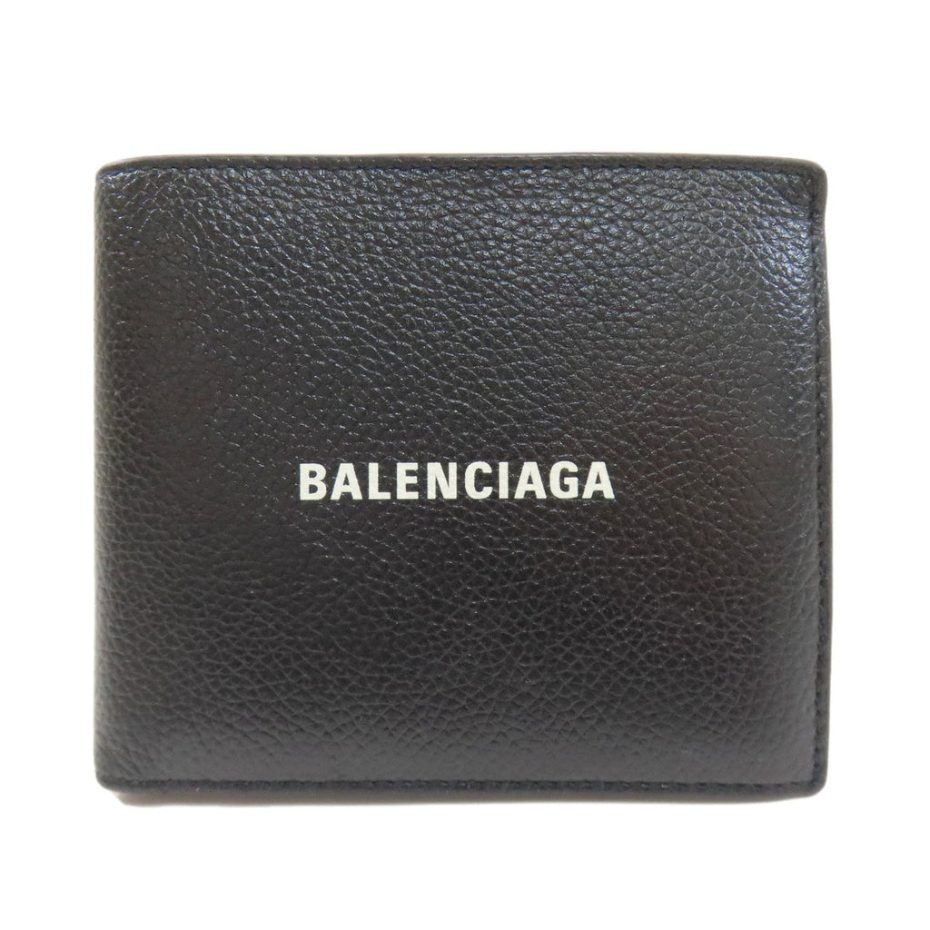 Balenciaga Black Leather Wallet (Bi-Fold) (Pre-Owned)
